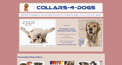 Desktop Screenshot of collars-4-dogs.com